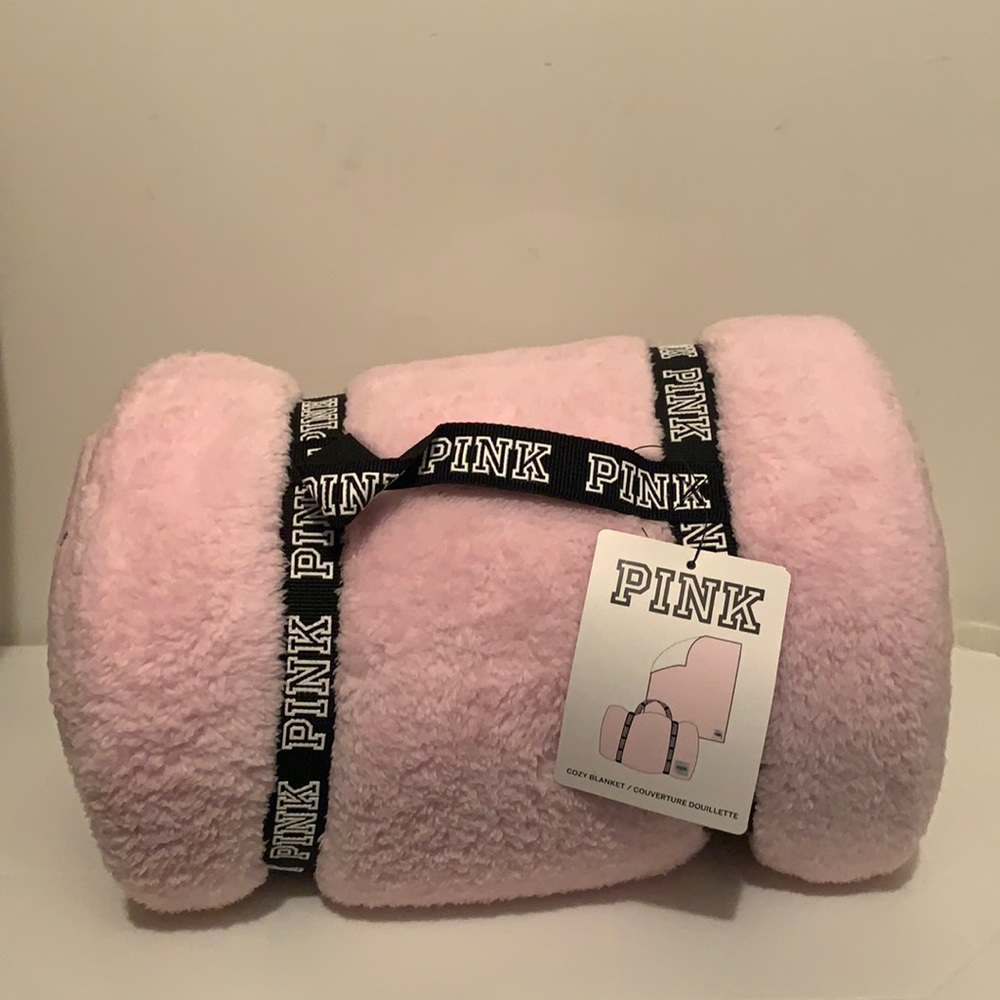 Pink Victoria’s Secret Blanket